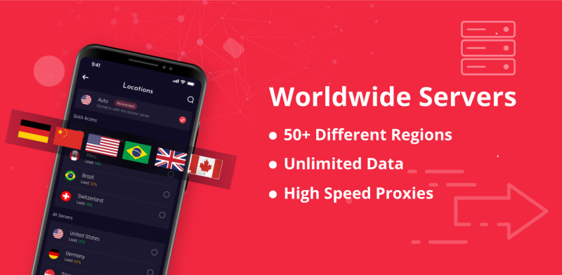 ภาพหน้าจอ Swing Lite VPN - Secure VPN 4