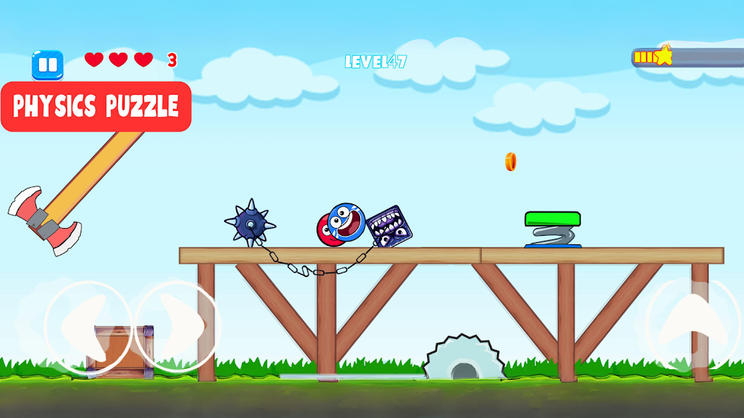 Ball V - Red Bounce Ball 5 Mod屏幕截圖3