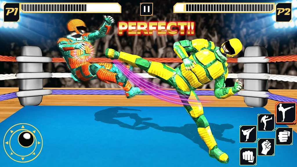 ภาพหน้าจอ Real Robot Wrestling - Robot F 1