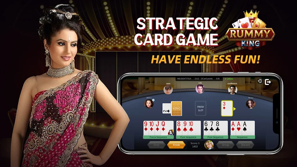 Rummy King -Play Indian Card Скриншот 1