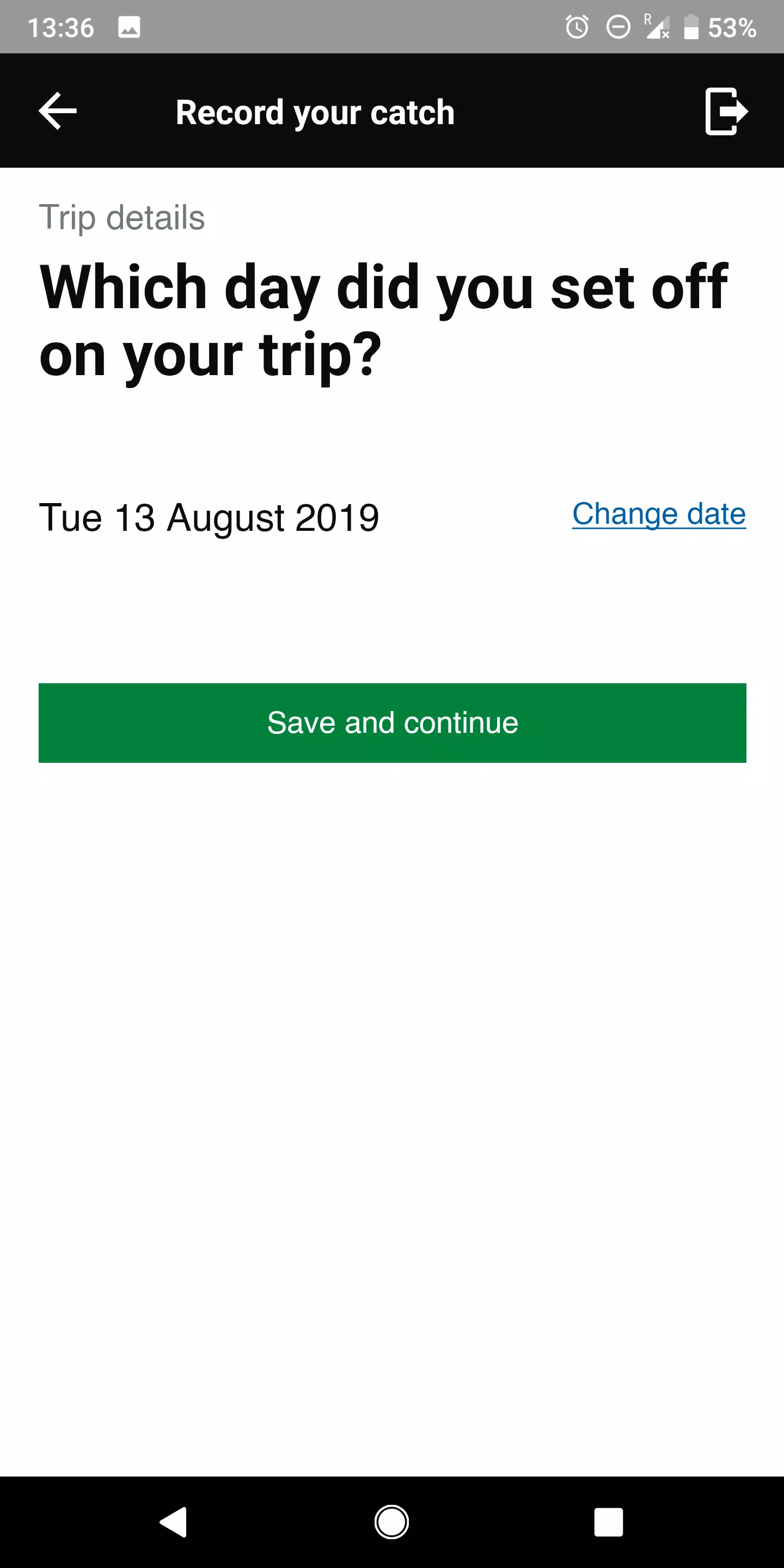 Record Your Catch screenshot 1