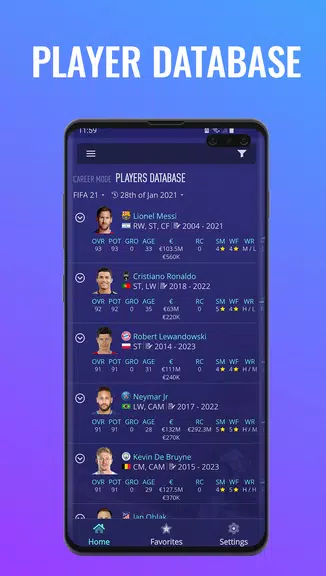 FCM - Career Mode 24 Database ကိုဖန်သားပြင်4