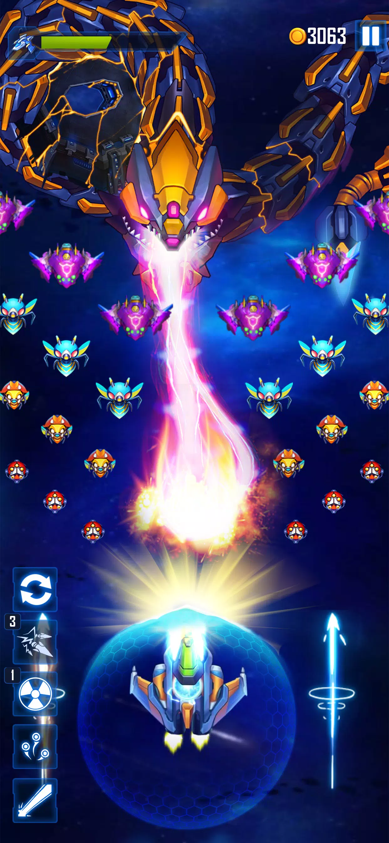 WindWings: Space Shooter screenshot 1