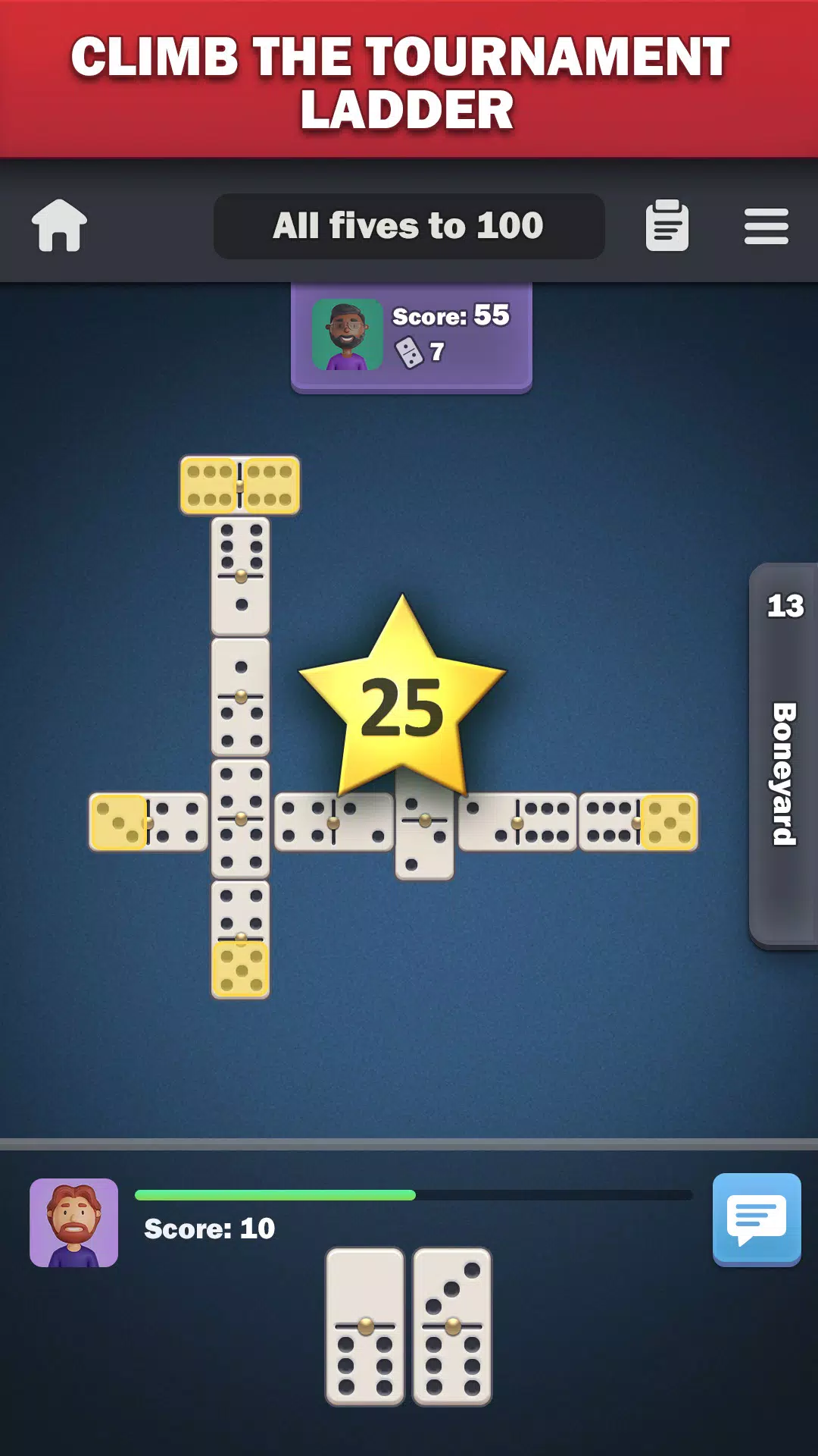 Dominoes online - play Domino! স্ক্রিনশট 3