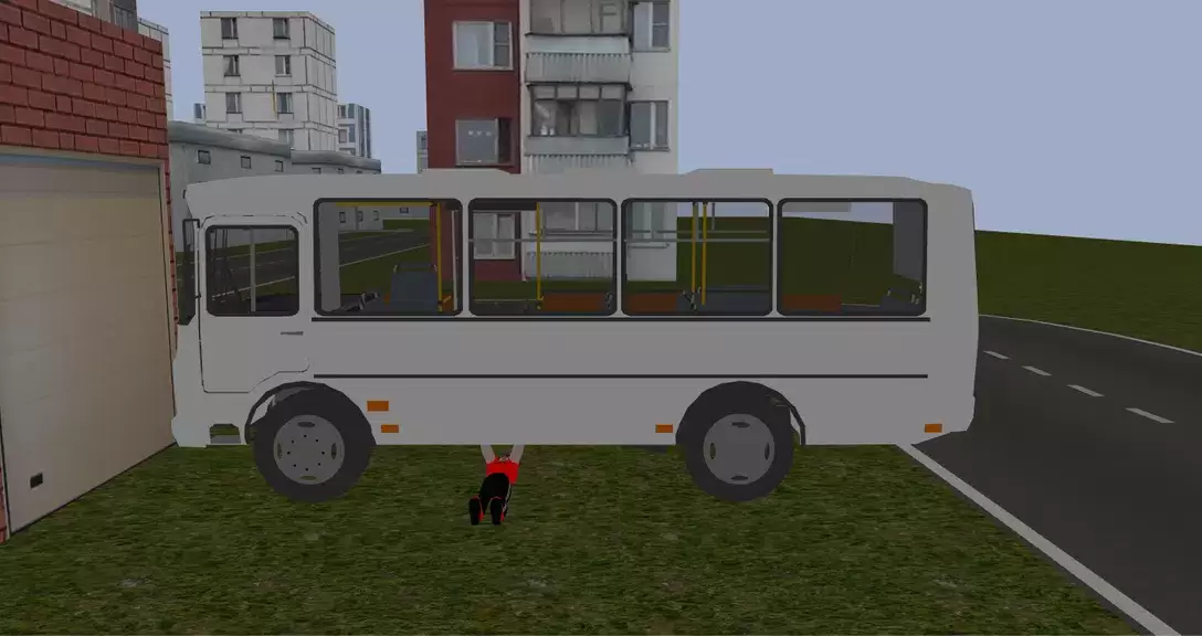 Russian Bus Simulator 3D Tangkapan skrin 2