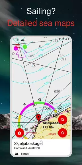 Mapa da Noruega Captura de tela 2