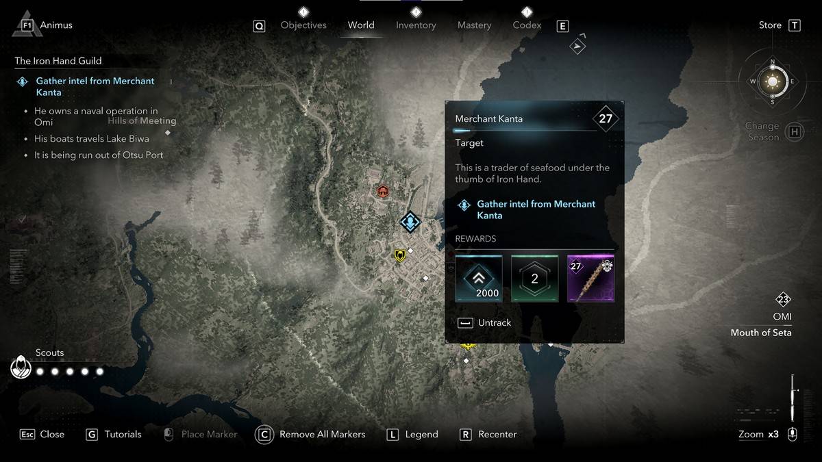 All Iron Hand Guild Members in Assassin's Creed Shadows Kanta