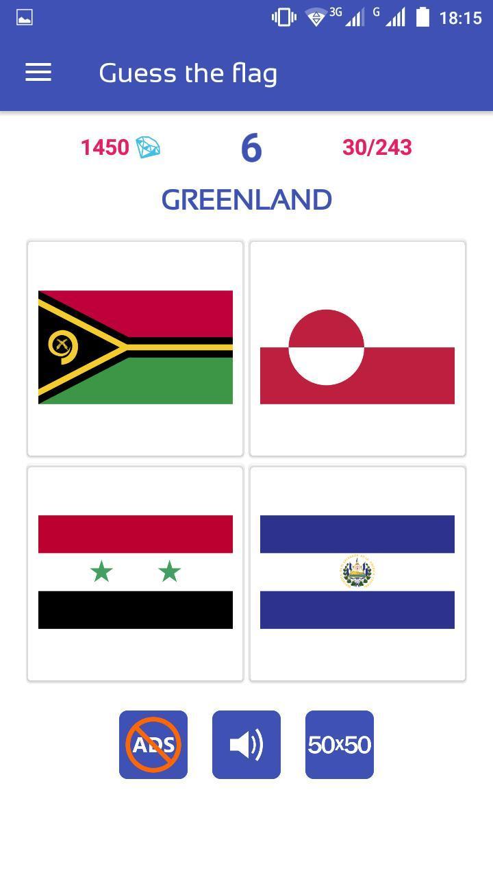 Screenshot Flags Quiz 2