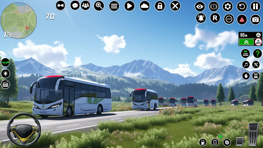 Screenshot Indian Bus Driver: Bus Game 2