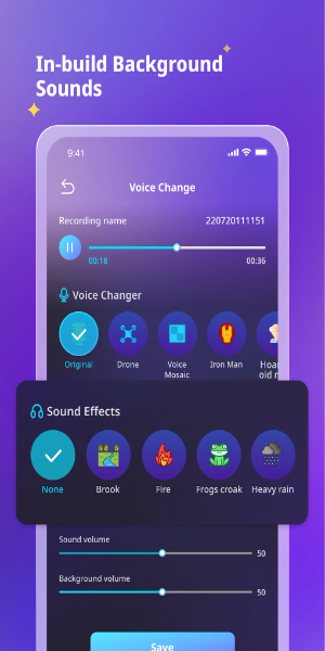 Voice Changer-MagicMic captura de pantalla 3