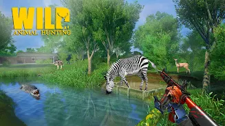 ภาพหน้าจอ Wild Animal Hunting Games 4