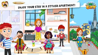 My City: Paris – Dress up game ảnh chụp màn hình 1