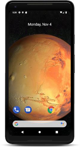 Mars 3D Live Wallpaper Screenshot 2