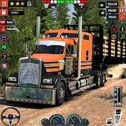 US Cargo Truck Simulator Game ekran görüntüsü 1