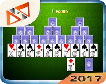 Pyramid Solitaire Zone ကိုဖန်သားပြင်1