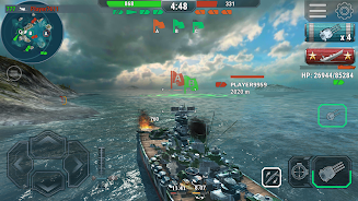 Warships Universe Naval Battle экрана 1