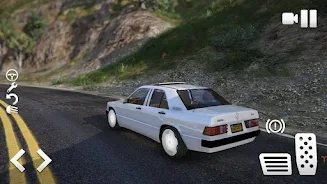 Mercedes 190E: Crime City Ride 스크린샷 2