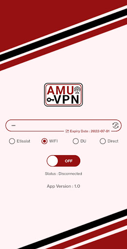 Amu VPN Capture d’écran2