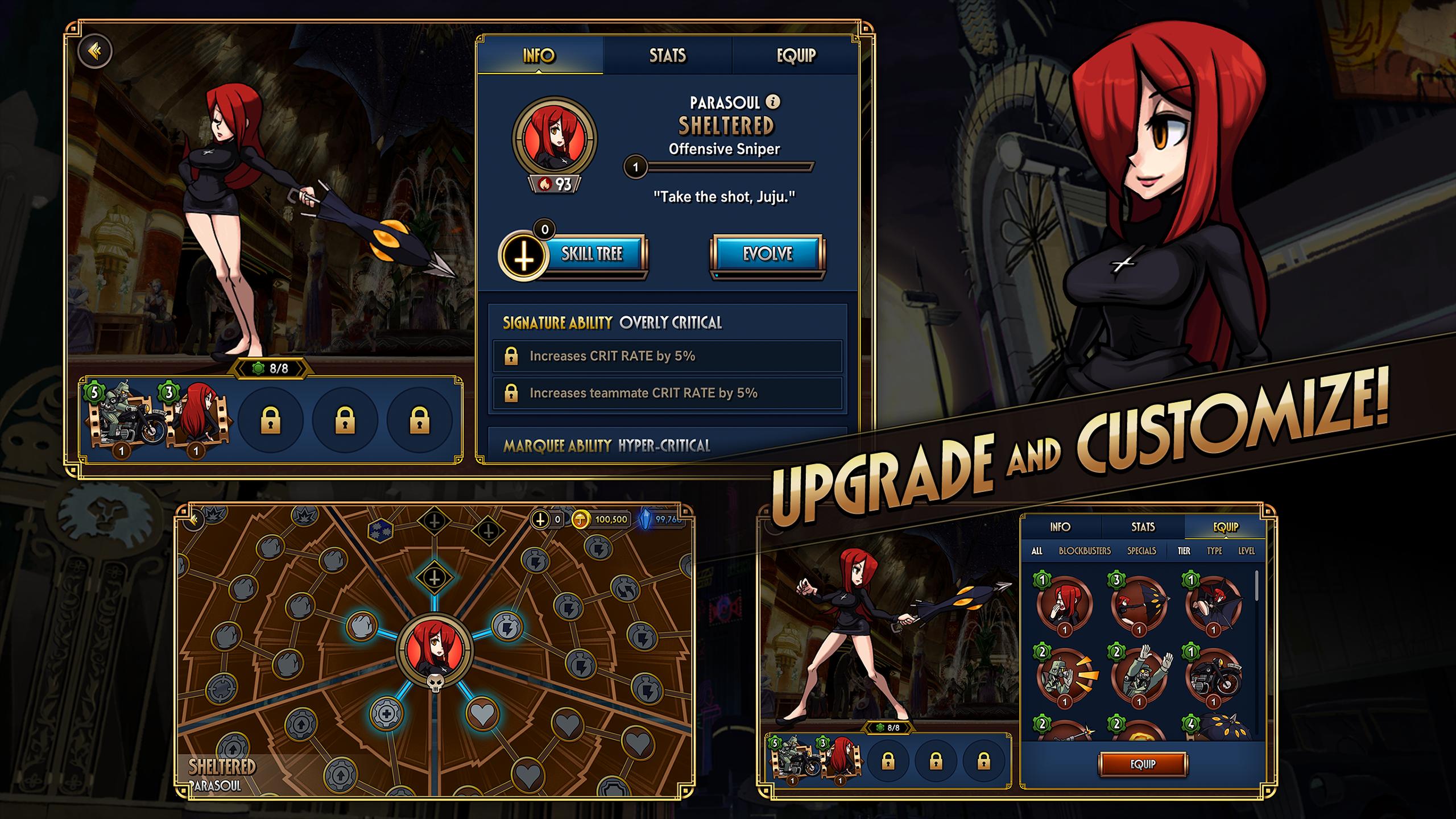 Skullgirls: Kampf + RPG Screenshot 4
