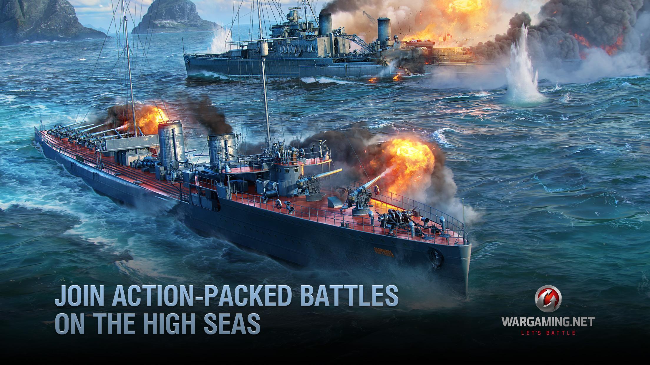 World of Warships Blitz: Sea Screenshot 2