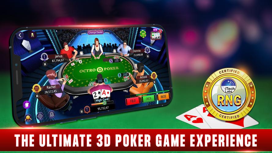 Octro Poker ảnh chụp màn hình 1