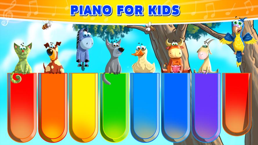 Baby Zoo Piano Games for Kids屏幕截圖1