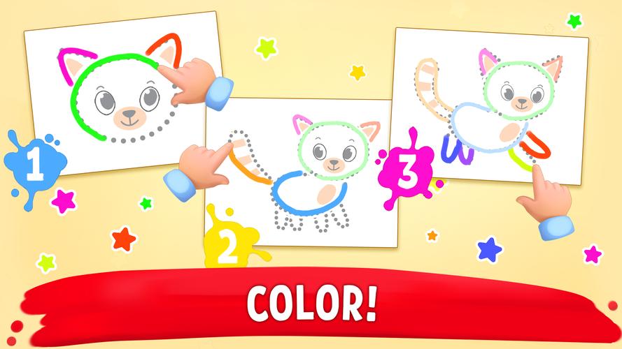 Coloring book Games for kids 2 zrzut ekranu 3