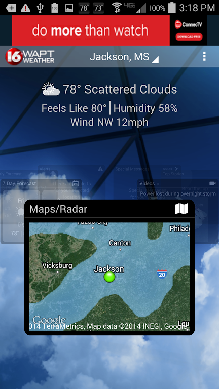 16 WAPT Weather Screenshot 2