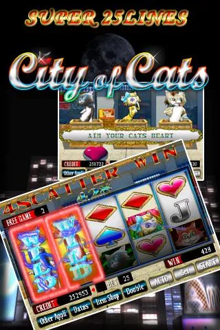 SUPER 25LINES CITY OF CATS 스크린 샷 2