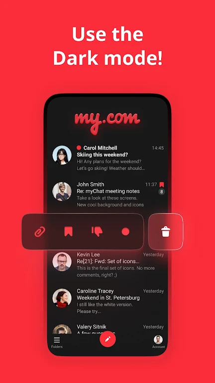 myMail pour Gmail, SFR, Orange Capture d’écran4