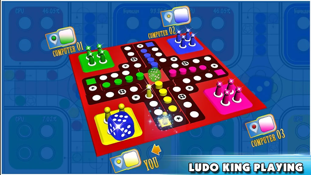 ภาพหน้าจอ Ludo Super Playing: The Amazing Game 1