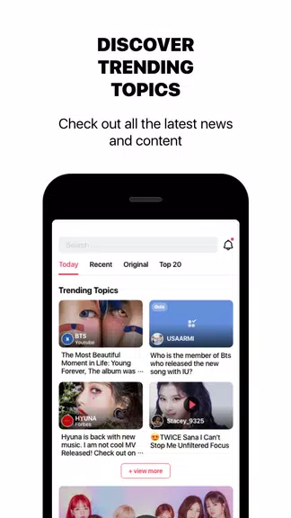 theQoos: K-Pop News, Friends, Music & Community屏幕截圖3