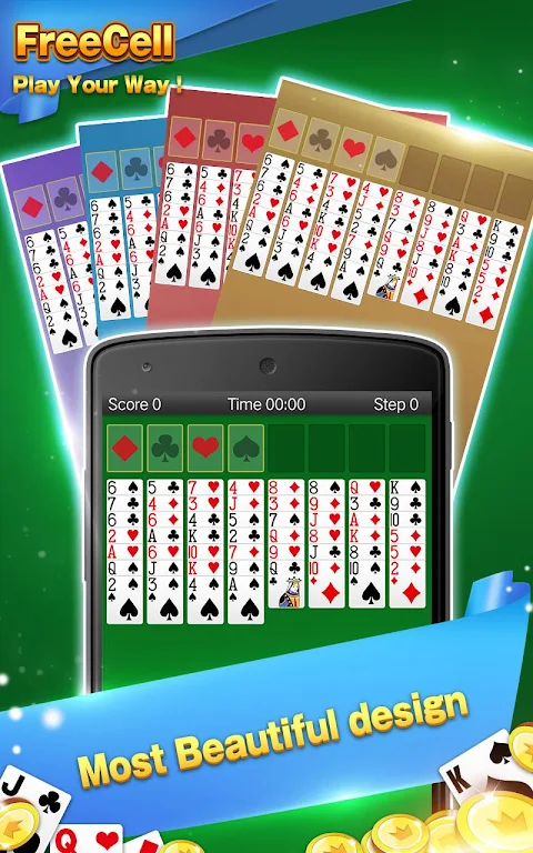 Solitaire - FreeCell Card Game屏幕截圖2