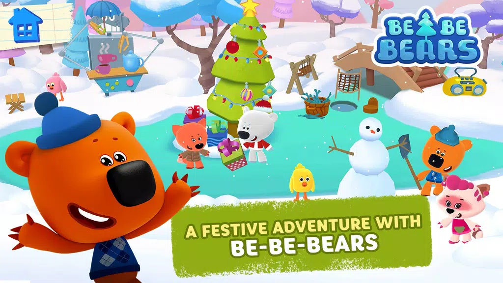 ภาพหน้าจอ Be-be-bears - Creative world 3