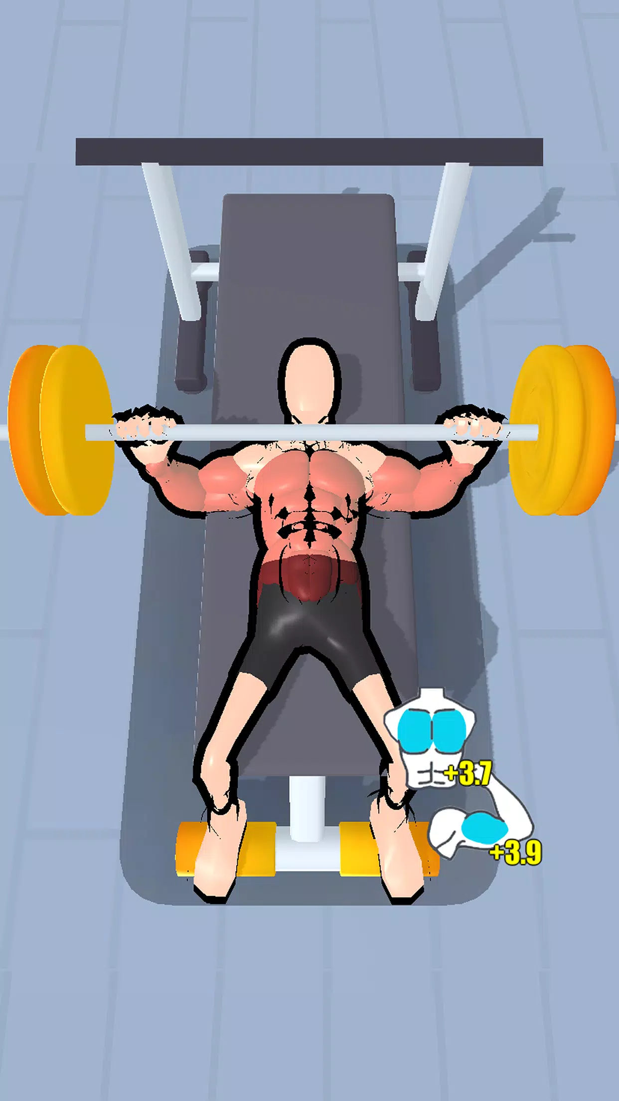 Grow Muscles：Gym Game Screenshot 3