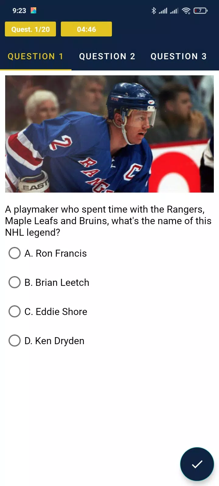 Trivia Game For NHL Addict! Screenshot 4