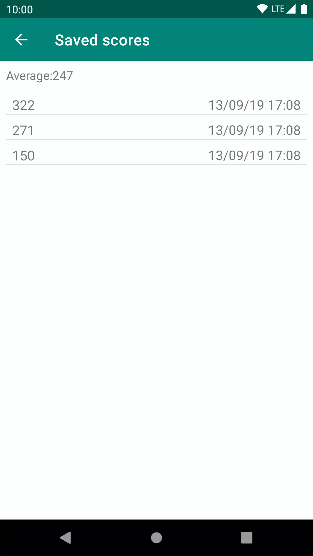 Yatzy score Capture d’écran2