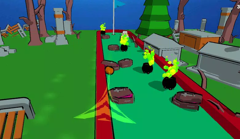 MiniGolf Madness: Halloween屏幕截圖1