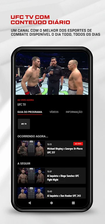 UFC Fight Pass - MMA ao vivo Capture d’écran3