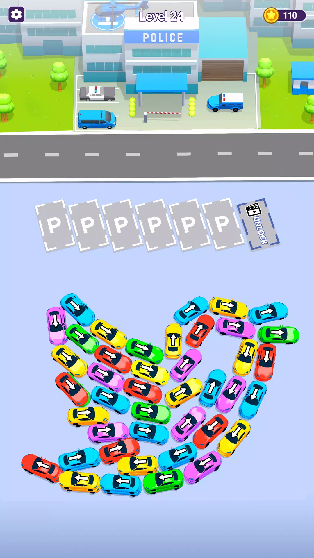 Mini Car Jam: Parking Puzzle屏幕截圖4