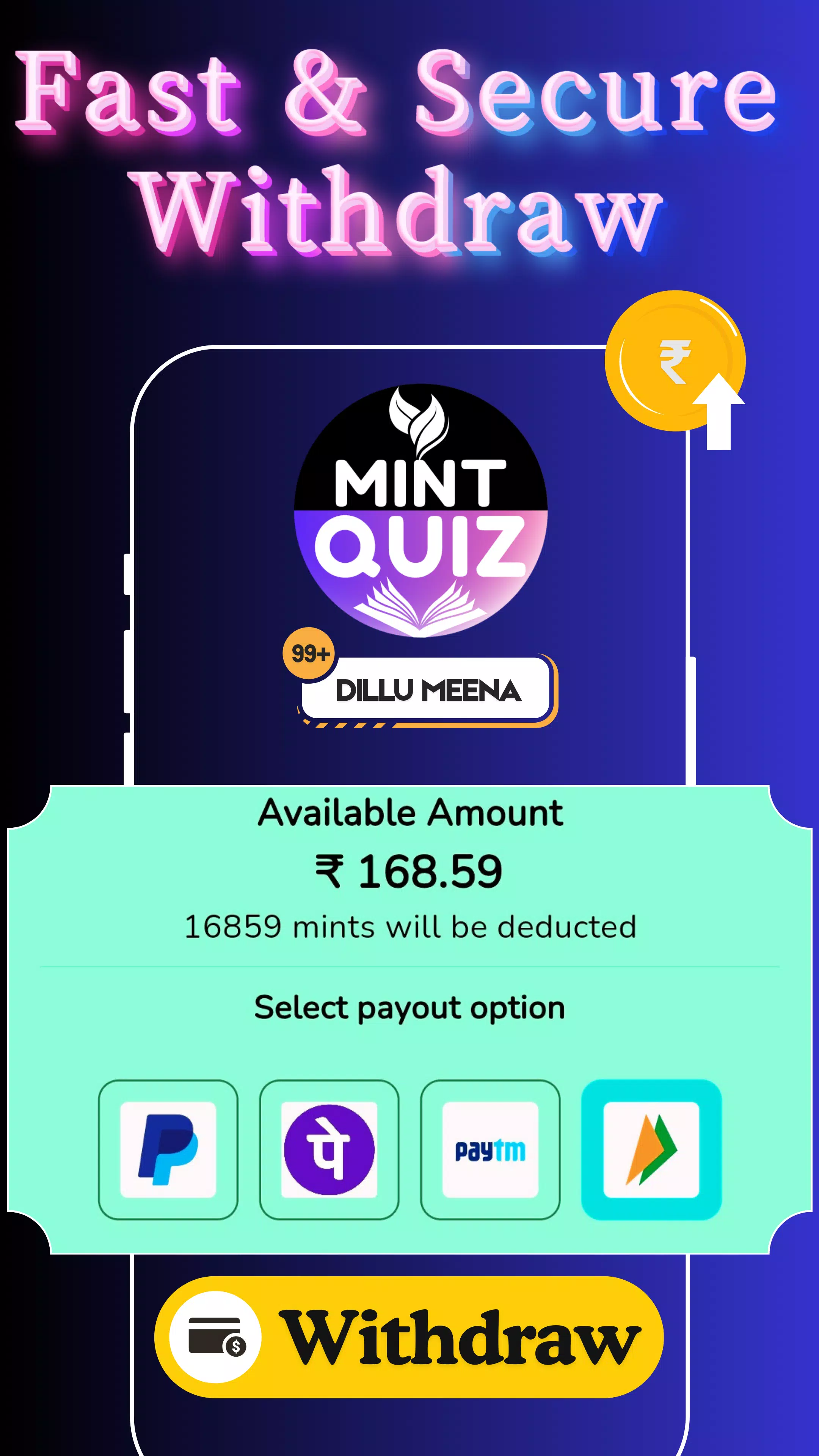 Earning App: Mint Quiz स्क्रीनशॉट 4