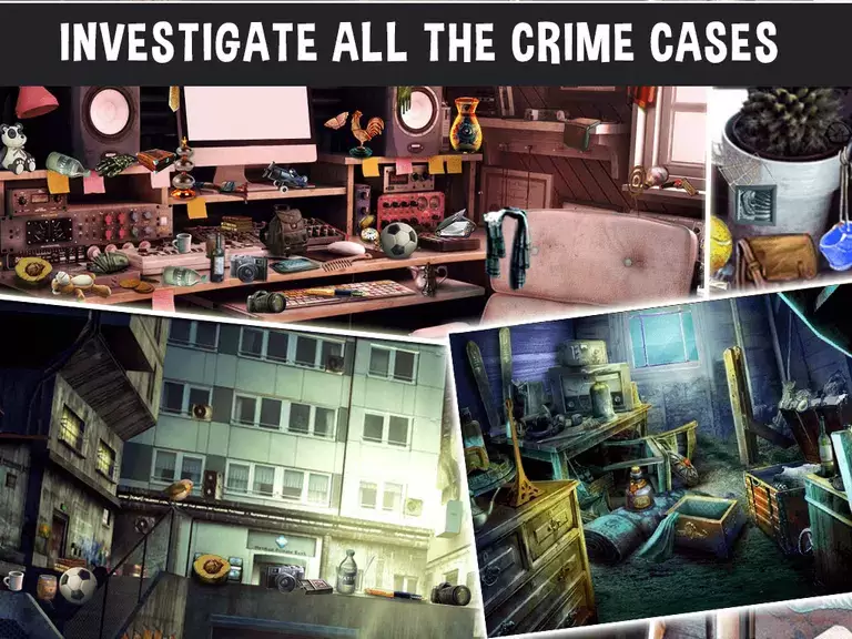 Crime Case :Hidden Object Gameスクリーンショット1