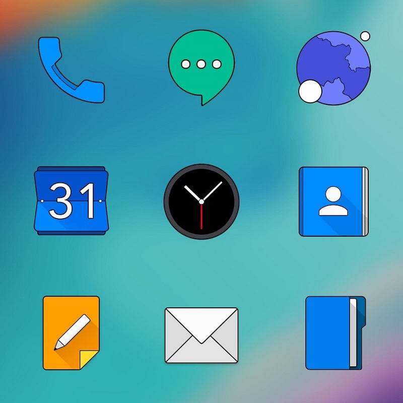 Oxigen HD – Icon Pack screenshot 1