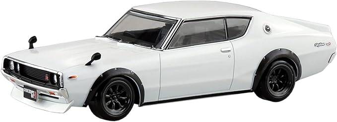 Aoshima Aoshima Nissan C110 Skyline GT-R Kit modello in scala White 1:32 White 1:32