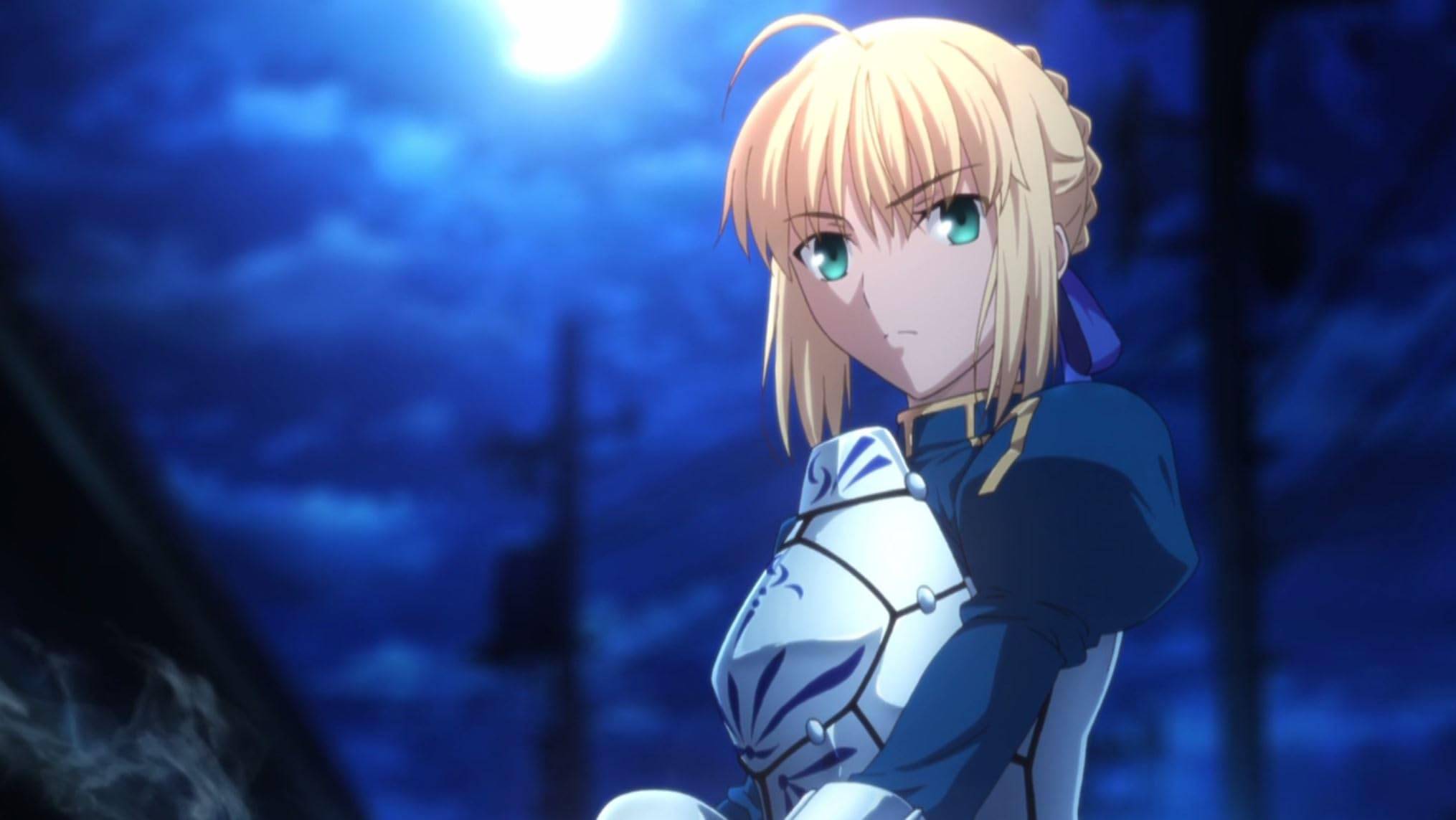 Sabre in Fate/Stay Night: Sınırsız Blade Works