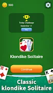 Classic Solitaire screenshot 1