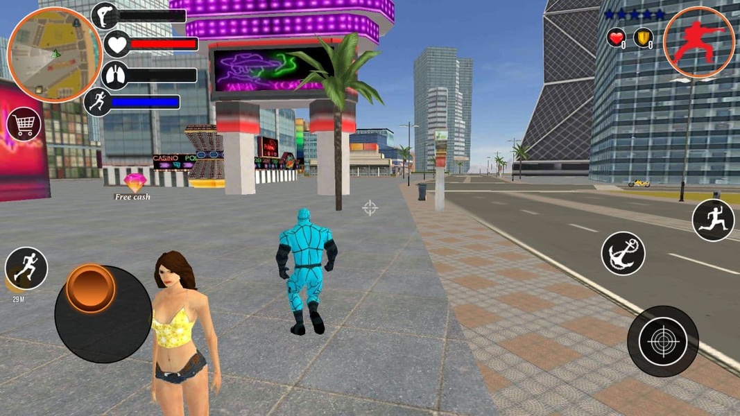 Screenshot HOMEM-ARANHA AZUL 3D 1