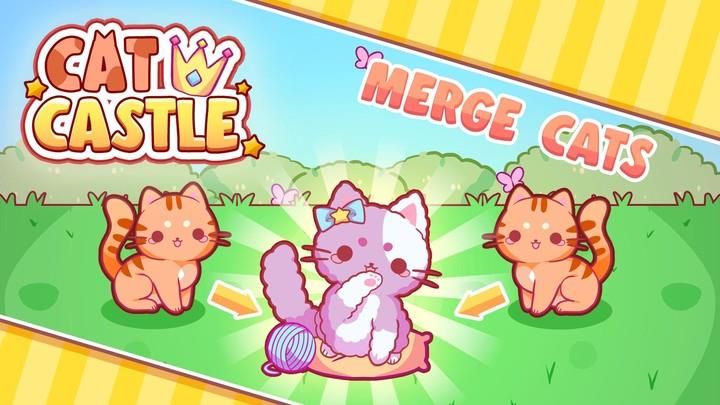 Cat Castle : Merge cute cats স্ক্রিনশট 1