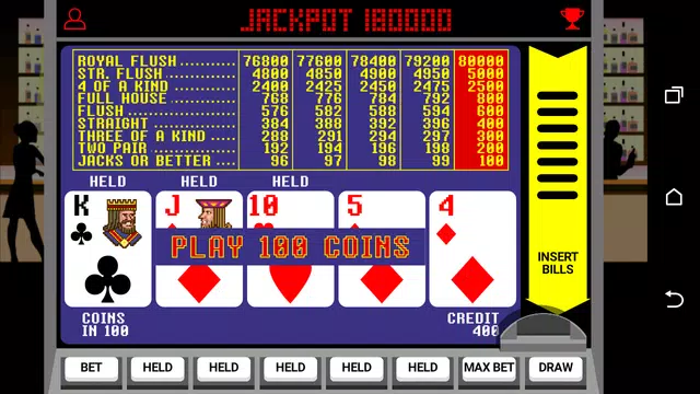 Video Poker Jackpot zrzut ekranu 1