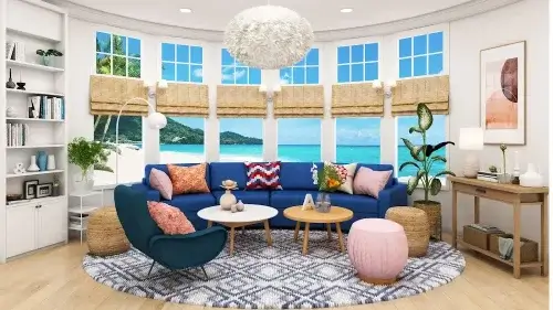 Home Design: Caribbean Life Screenshot 1